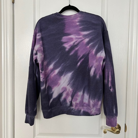 Purple tie dye sweatshirt - Picture 2 of 4